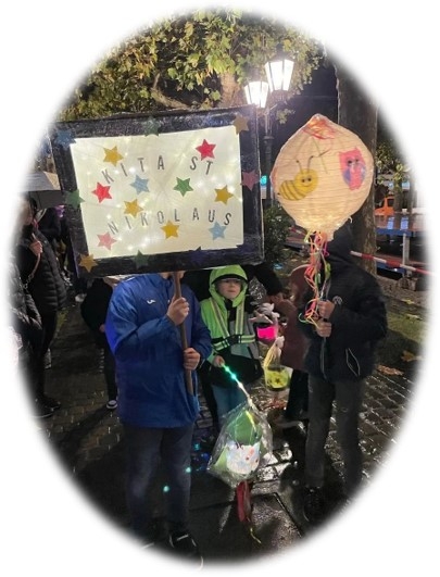 Martinszug der Kita St. Nikolaus